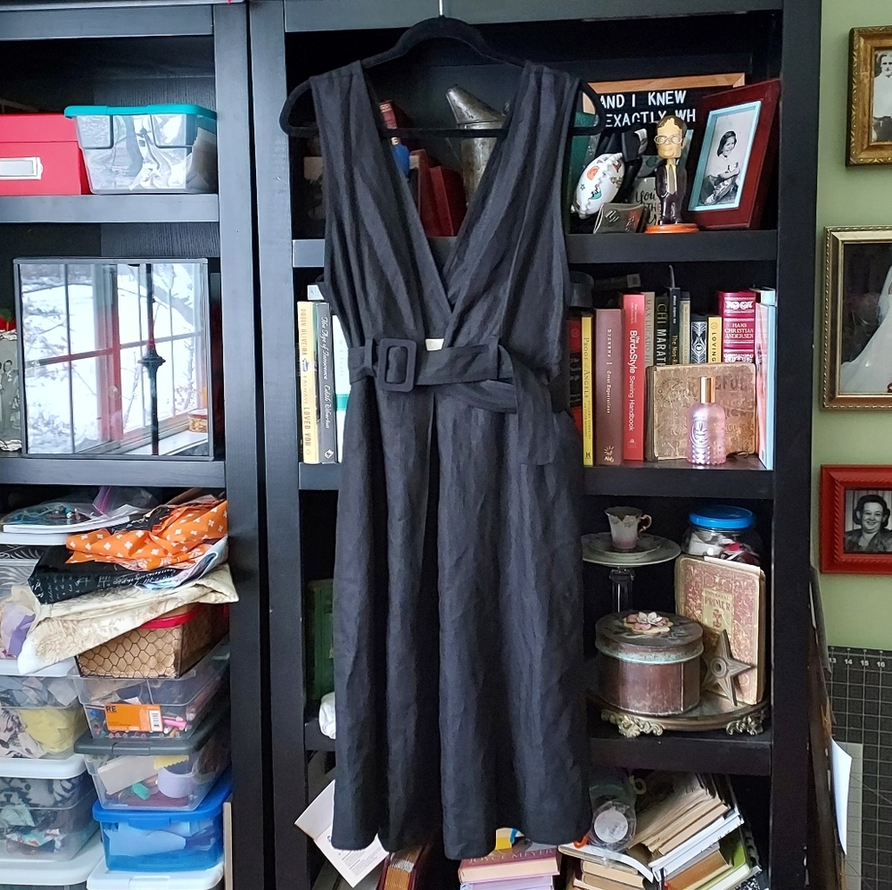 Maeve Black Jumper Dress